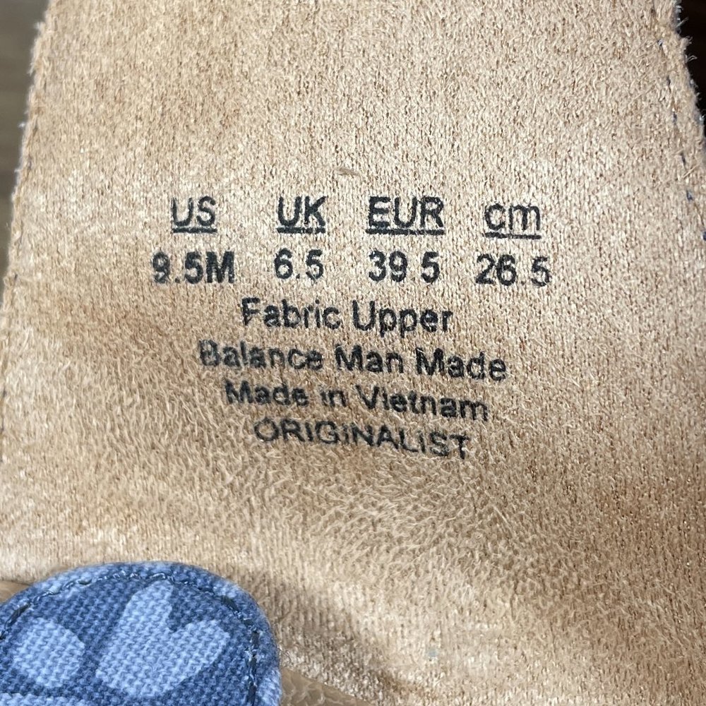 Dr. Scholl's Originalist Women's Size 9.5 Shoes Chambray Blue Slide Sandals - Picture 11 of 11